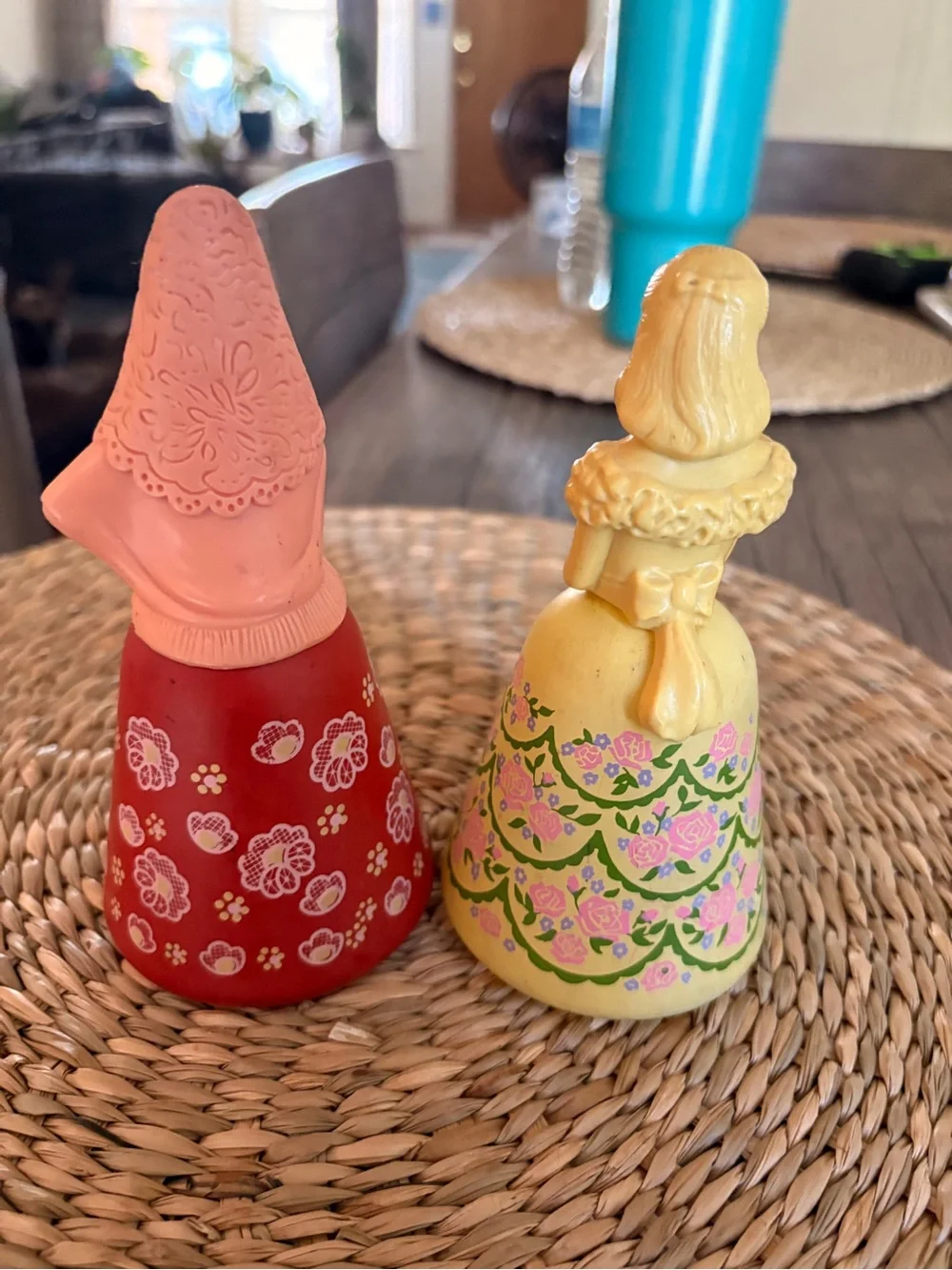 1970s Avon Belle Bottle set of 2